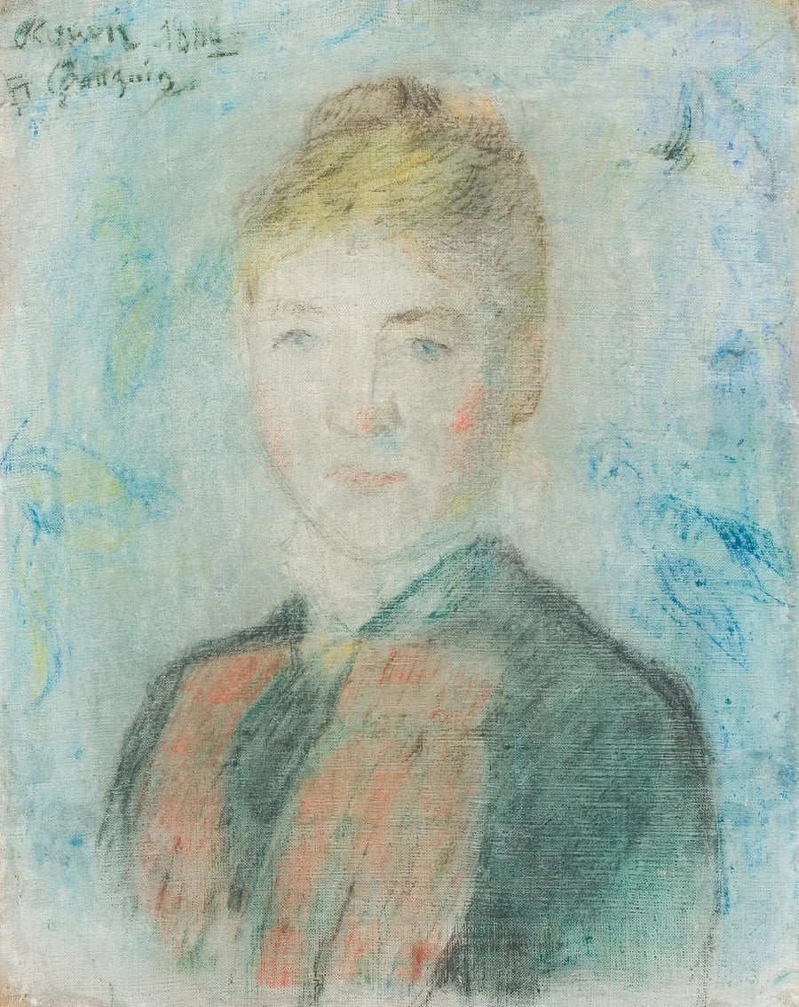 Portræt af Sophie Margrethe Manthey - Paul Gauguin