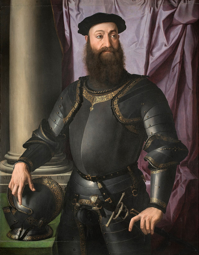 Portræt af Stefano Colonna - Bronzino