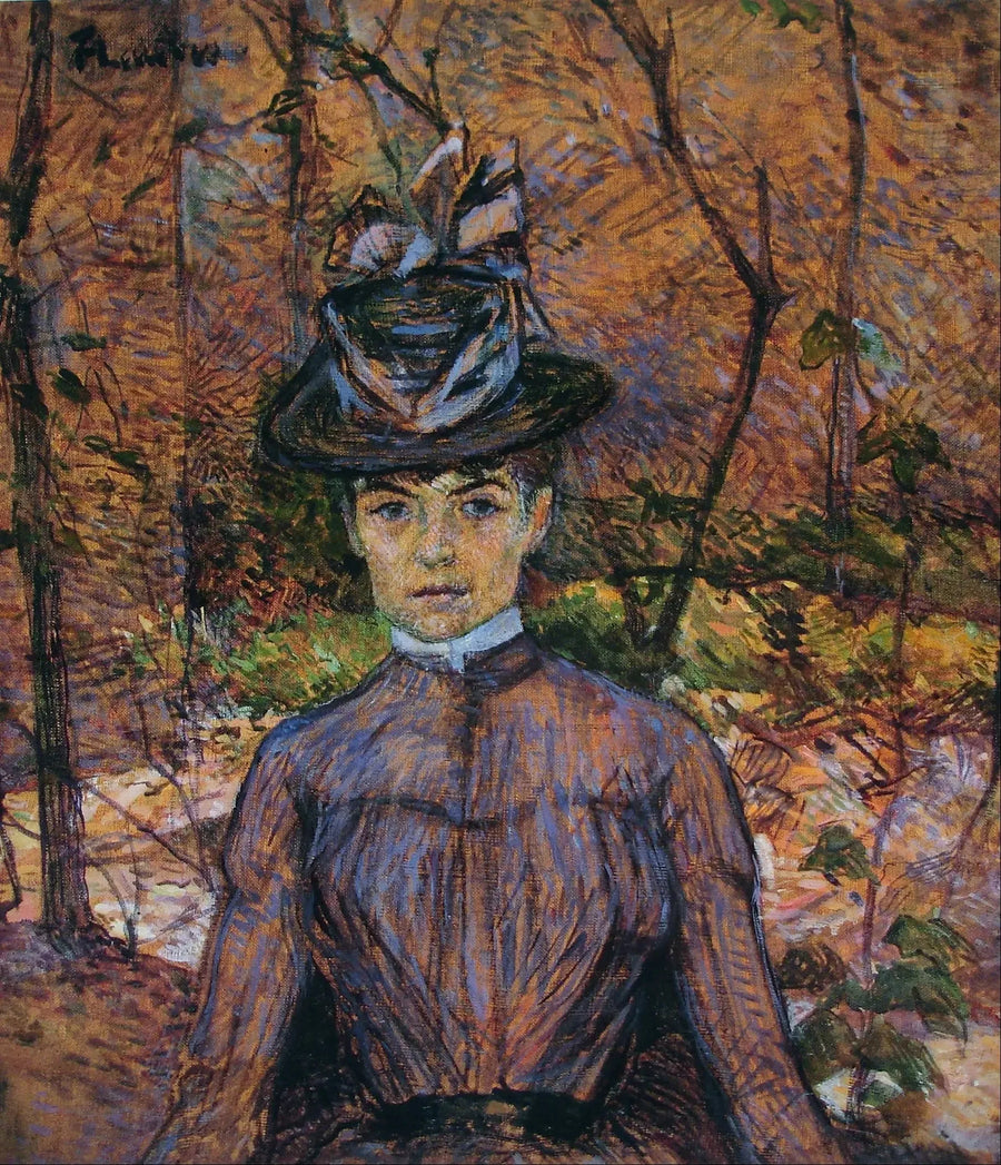 Portræt af Suzanne Valadon - Henri de Toulouse-Lautrec