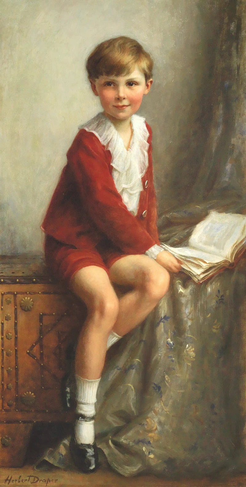Teddy-portræt - Herbert Draper
