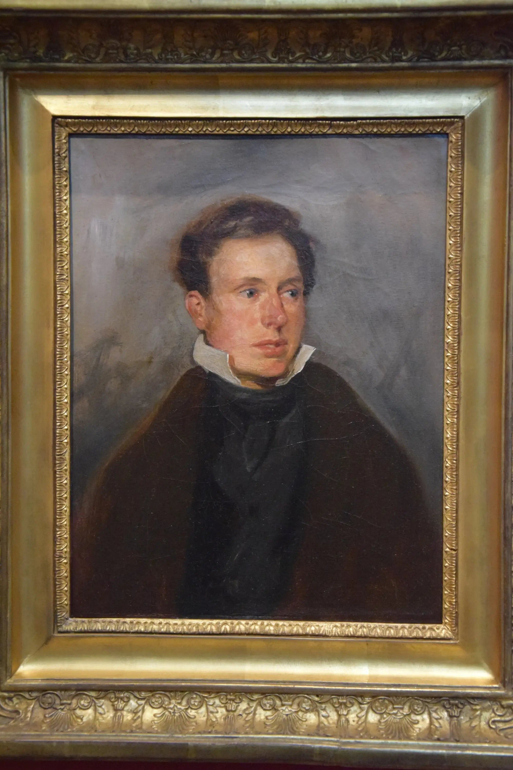 Reproduction du tableau « Portrait de Thalès Fielding - Eugène Delacroix » par Alpha Reproduction en peinture à l’huile