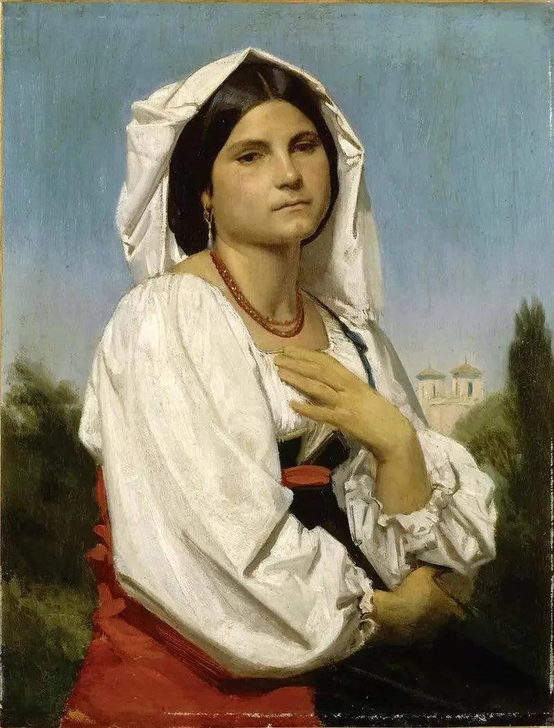 Portræt af Thérésa - Bouguereau