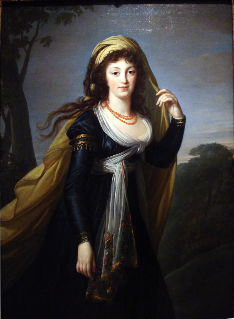 Portrait de Thérèse, comtesse Kinsky - Elisabeth Vigée Le Brun