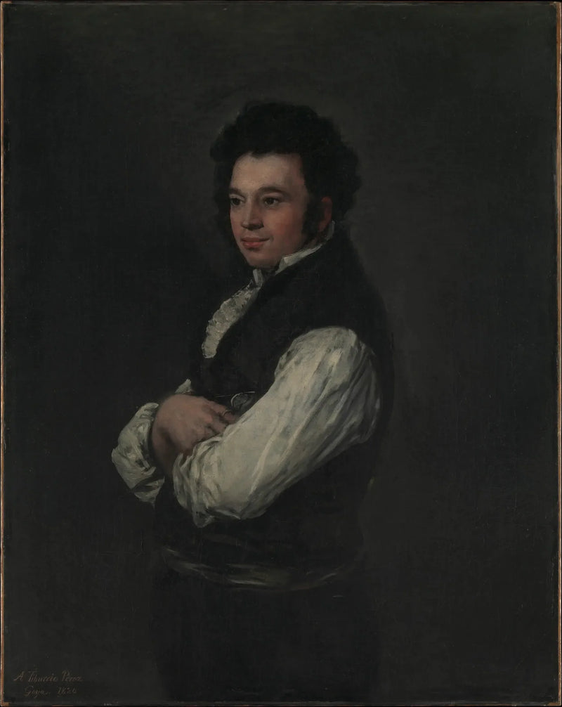 Portræt af Tiburcio Pérez y Cuervo, arkitekten - Francisco de Goya