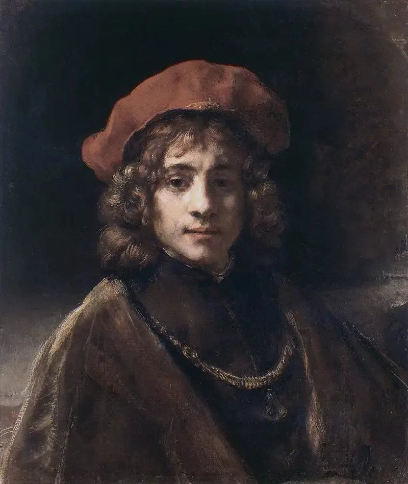 Portræt af Titus van Rijn - Rembrandt