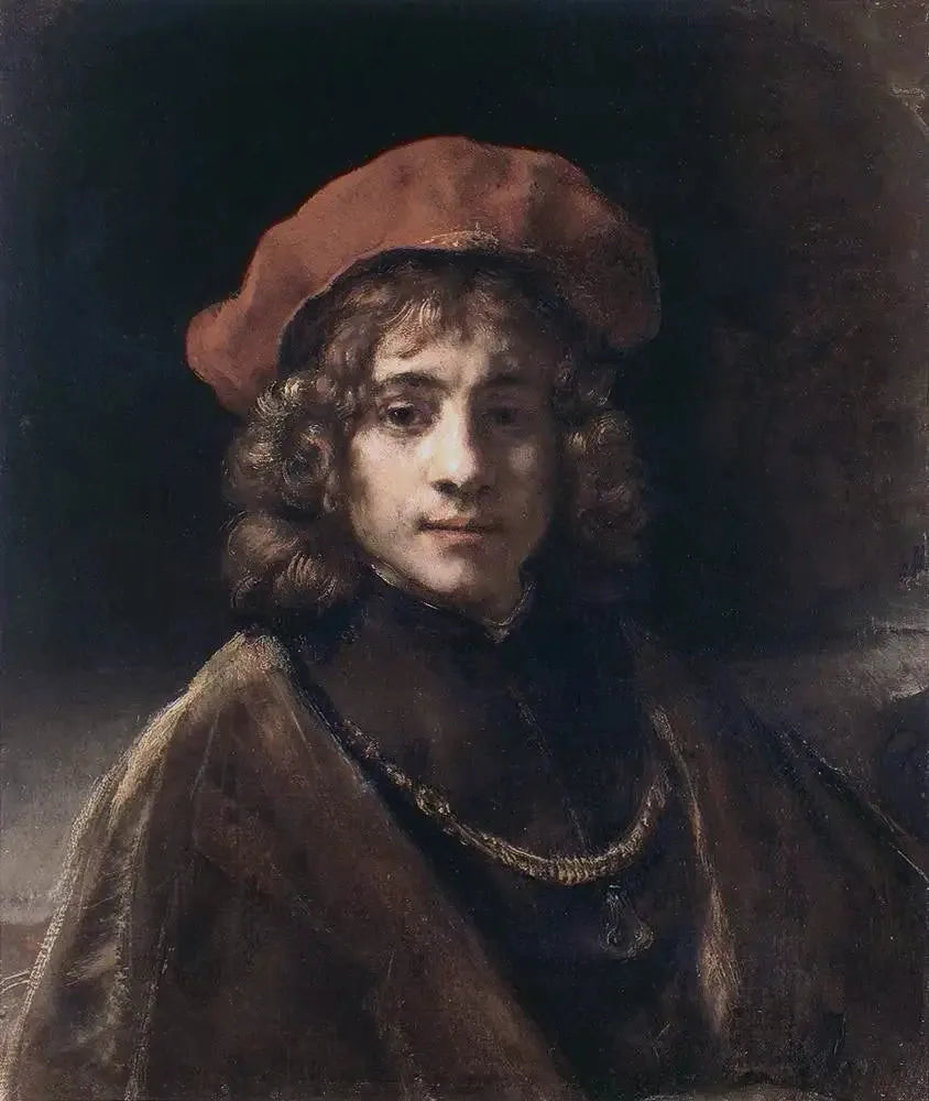 Portræt af Titus van Rijn - Rembrandt