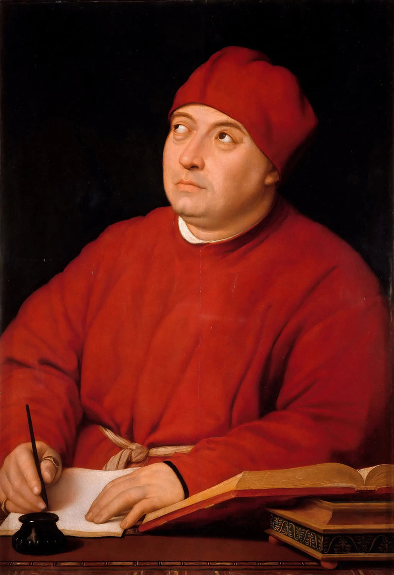 Portræt af Tommaso Inghirami, kaldet Fedra - Raphael Sanzio
