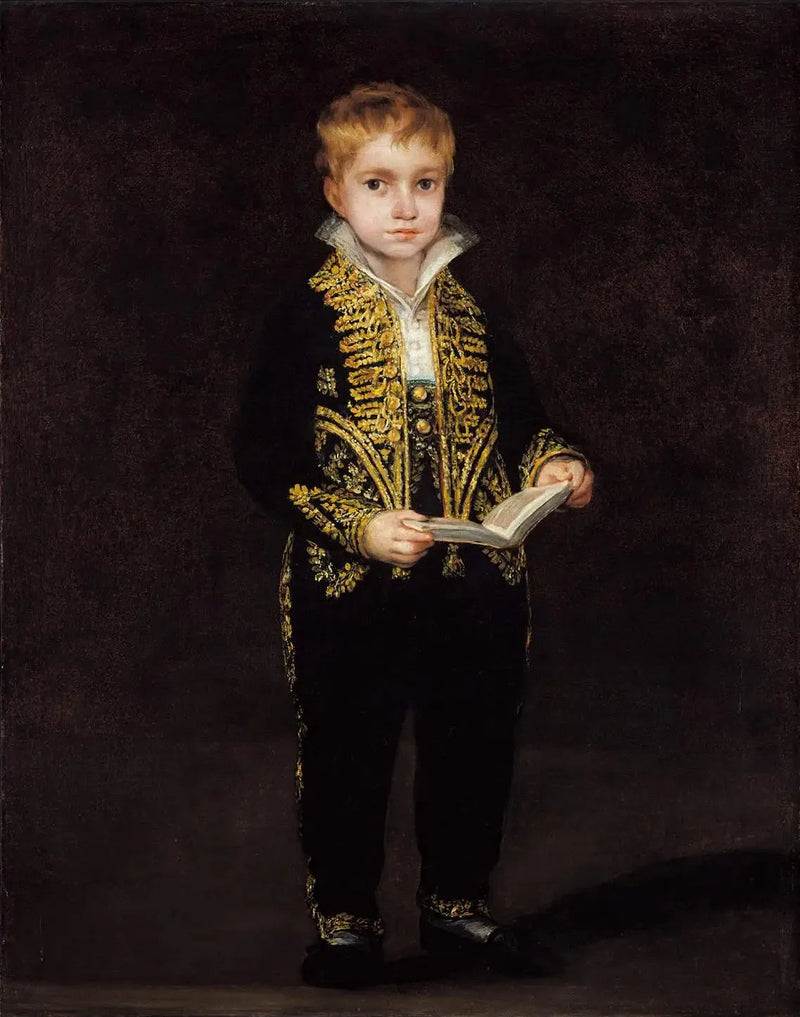 Portræt af Victor Guye - Francisco de Goya