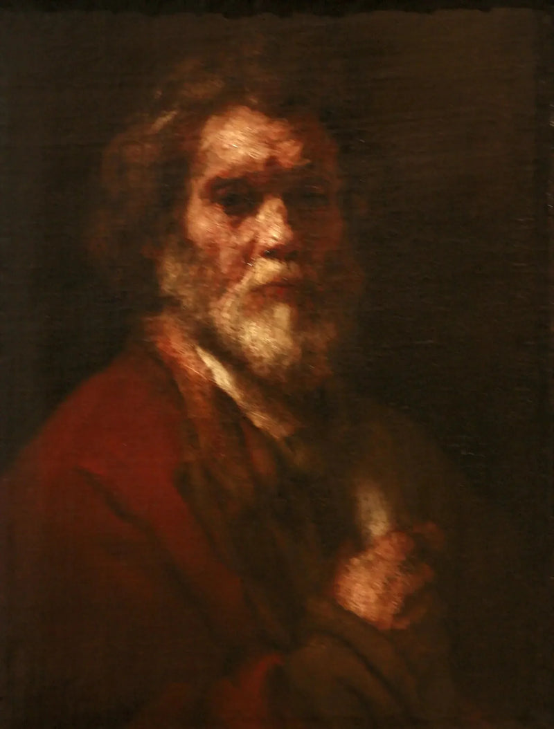 Portræt af gammel mand - Rembrandt
