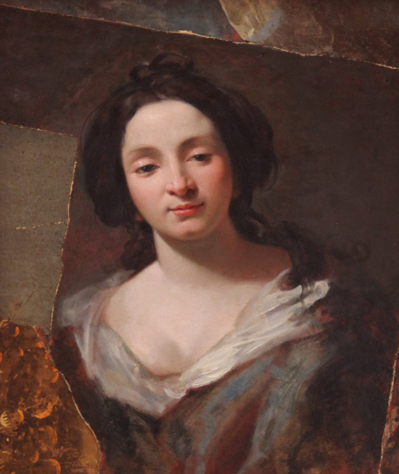 Portræt af Virginia da Vezzo - Simon Vouet