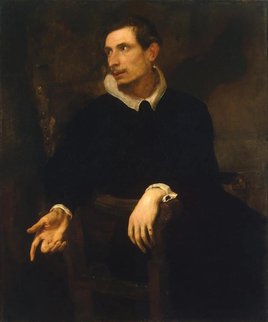 Portrait af Virginio Cesarini (1653-1703) - Antoine van Dyck
