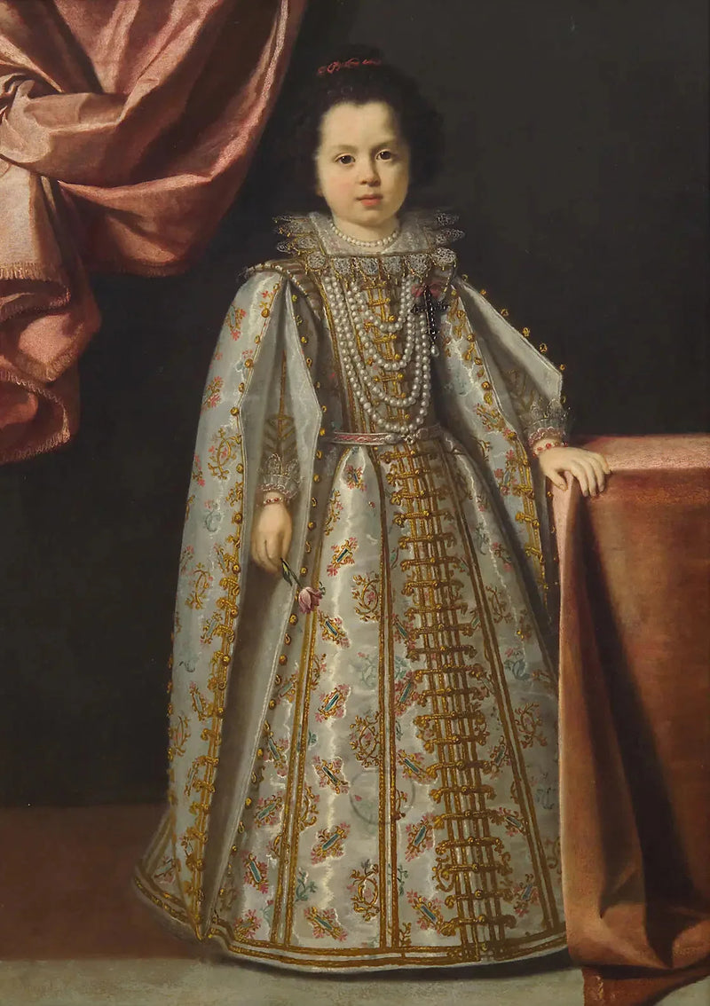 Portræt af Vittoria della Rovere (1622-1694) i alderen 4 eller 5 år - Lorenzo Lippi