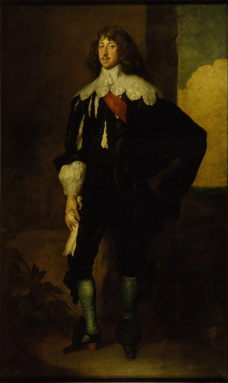 Portrait af William Cavendish, 3. greve af Devonshire (1617-1684) - Antoine van Dyck