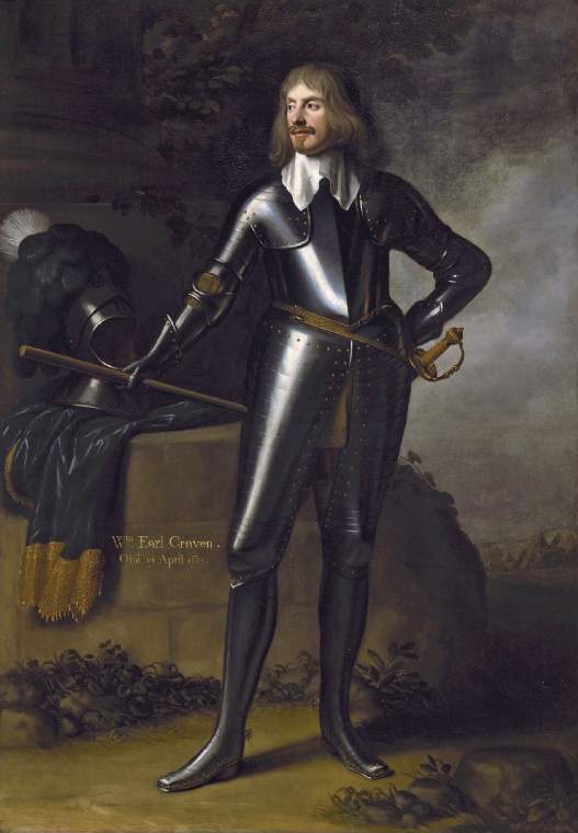 Portræt af William, greve af Craven - Gerrit van Honthorst