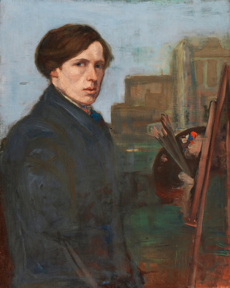 Portræt af William Orpen (1878-1931), kunstner - Charles Conder