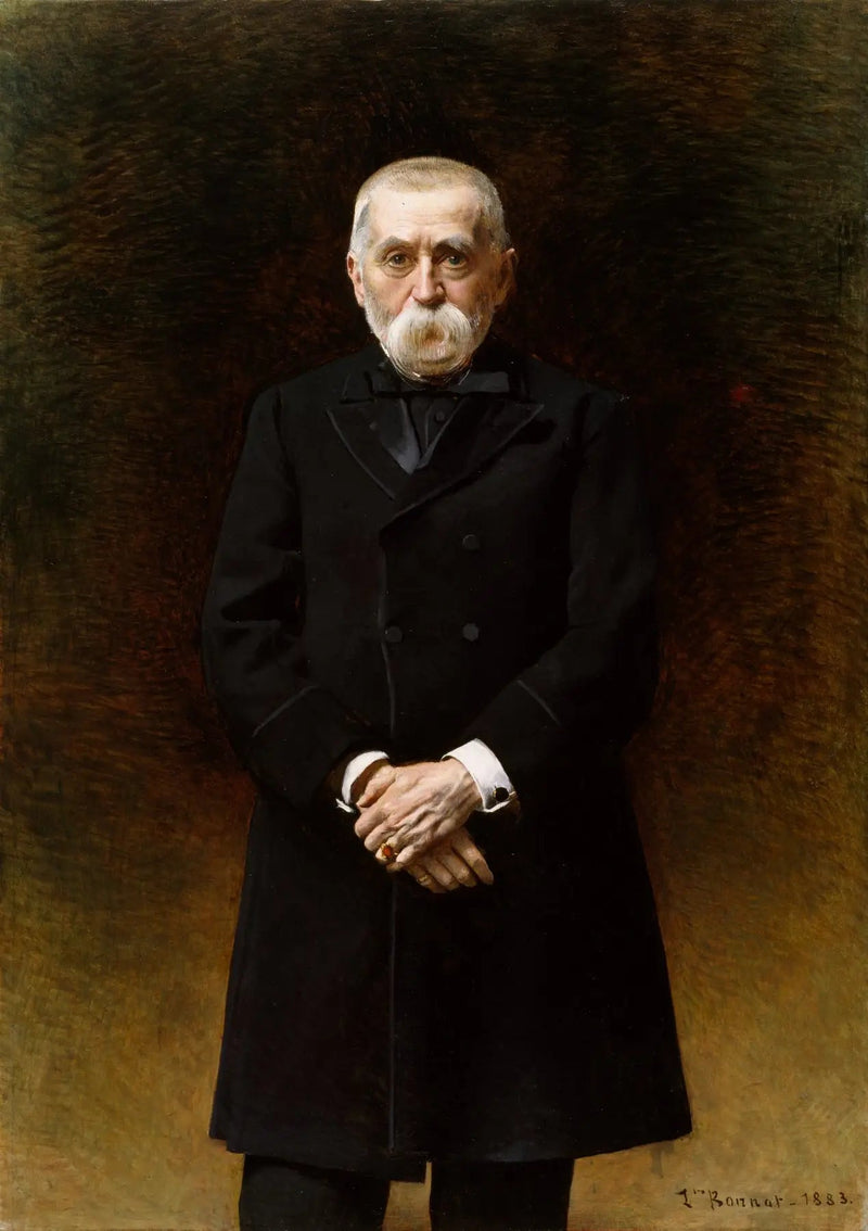 Portrait af William T. Walters - Léon Bonnat