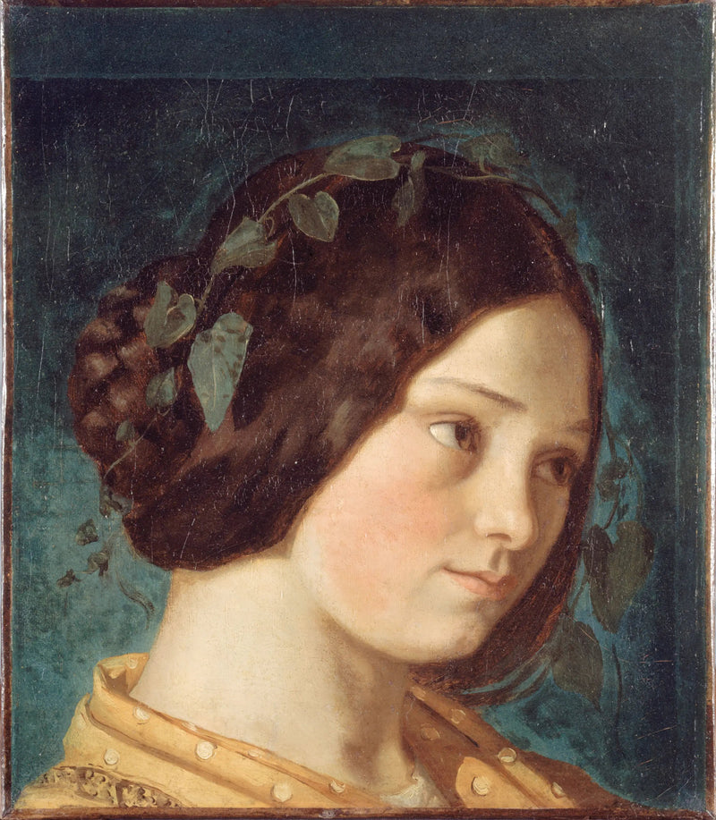 Zélie Courbet-portræt - Gustave Courbet