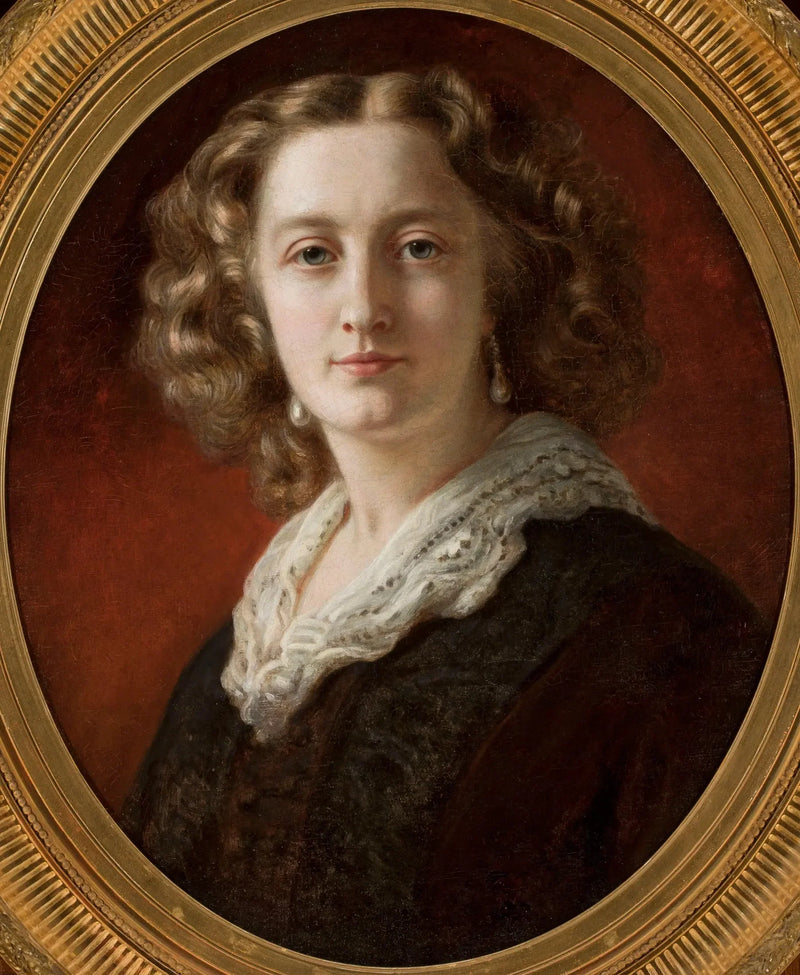 Portræt af Zofia Odescalchi født Branicka. - Franz Xaver Winterhalter