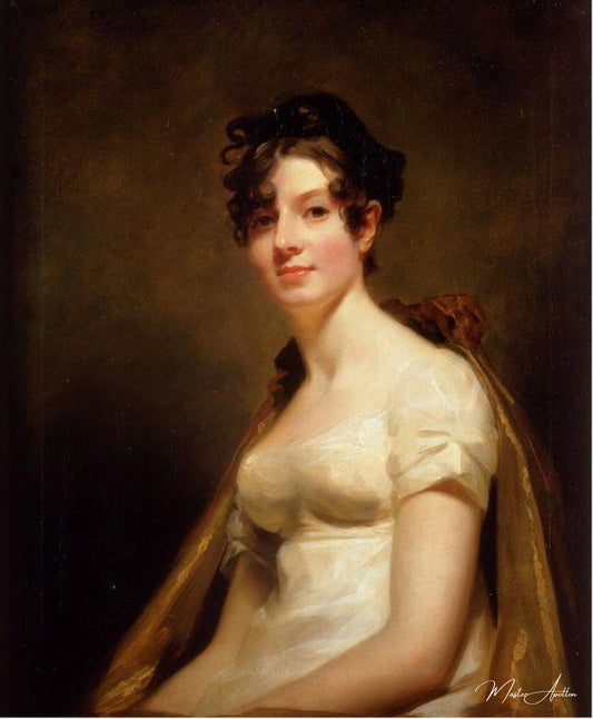 Portrait d'Elizabeth Campbell, Marchesa Di Spineto - Sir Henry Raeburn - Reproductions de tableaux et peintures haut de gamme