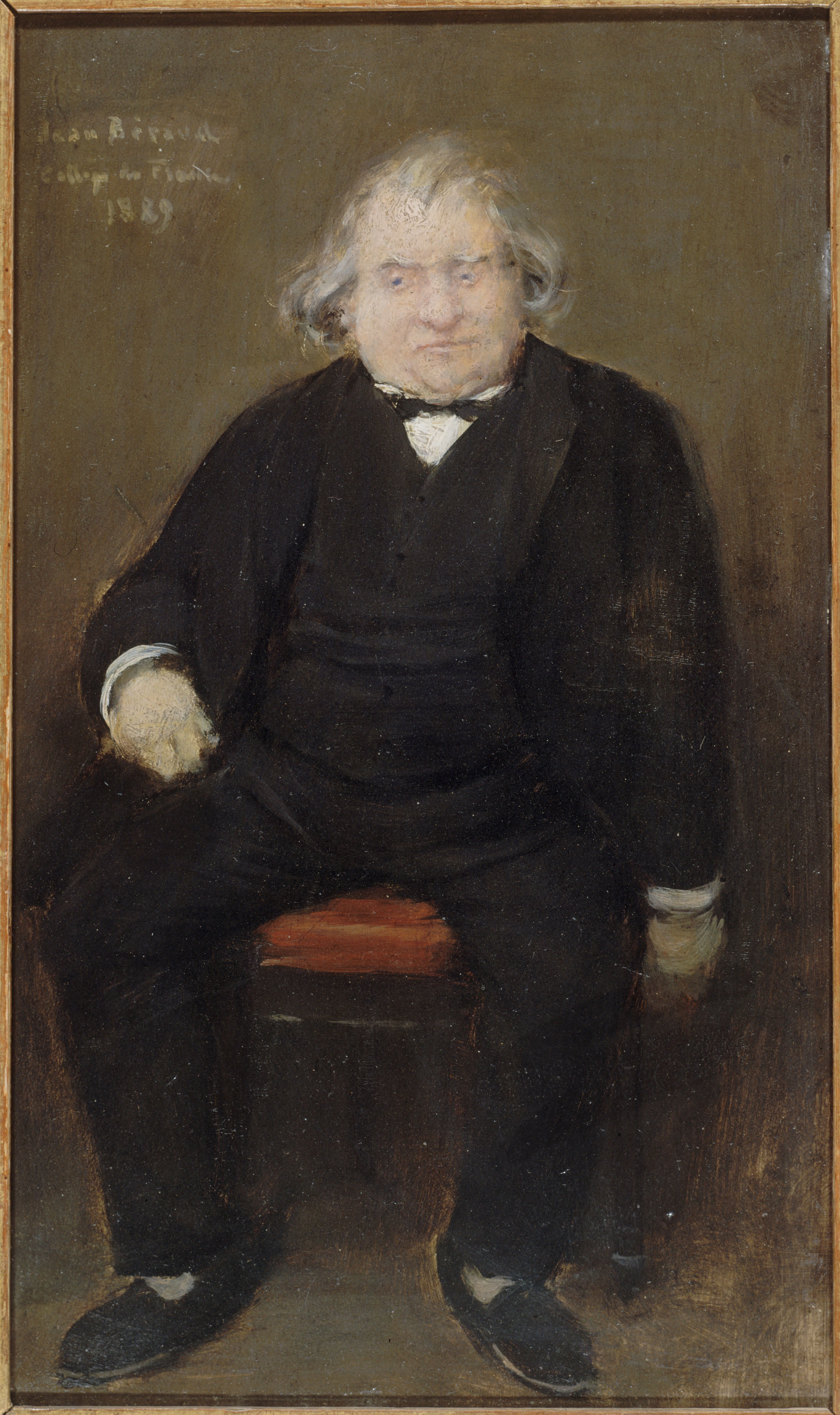 Portræt af Ernest Renan (1823-1892), filosof - Jean Béraud