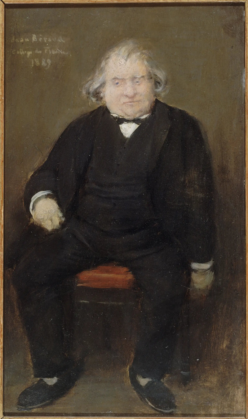 Portræt af Ernest Renan (1823-1892), filosof - Jean Béraud