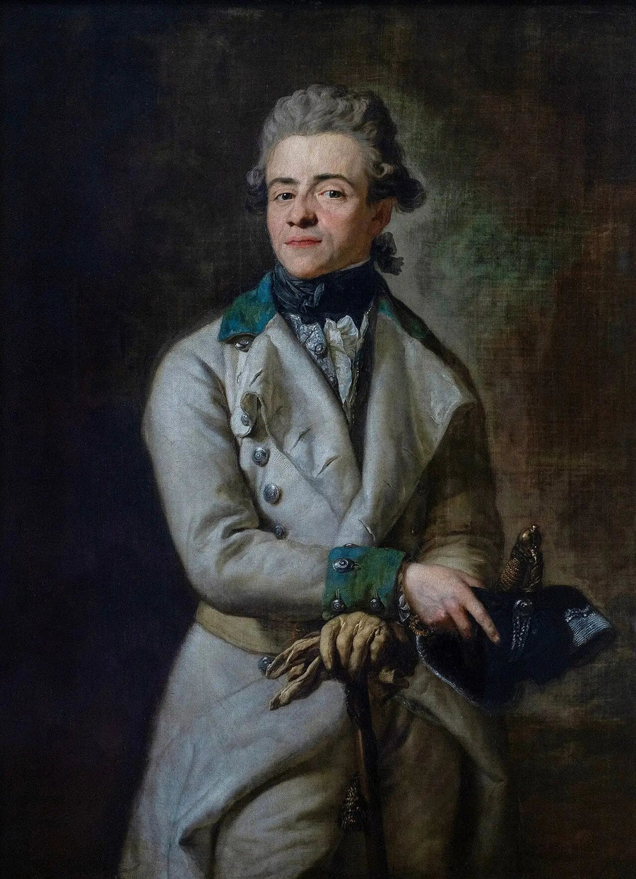 Portræt af den arveprins Heinrich XIII - Anton Graff