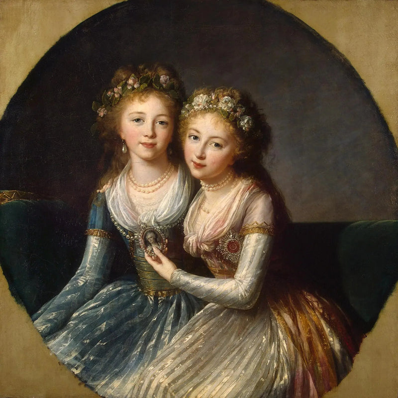 Kejserinde Paul I's døtre - Élisabeth Vigée Le Brun