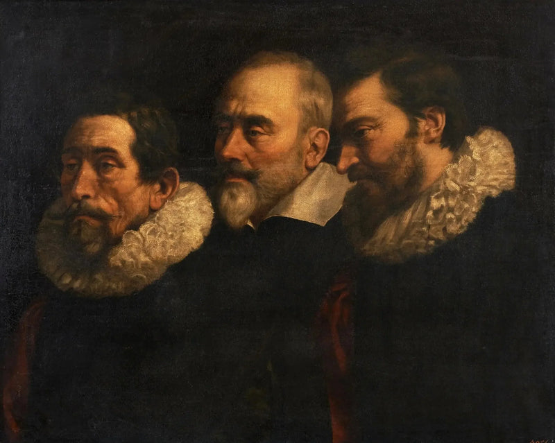 Portrait af medlemmerne af Paris Kommunalråd (Paris Råd). - Frans Pourbus den Yngre