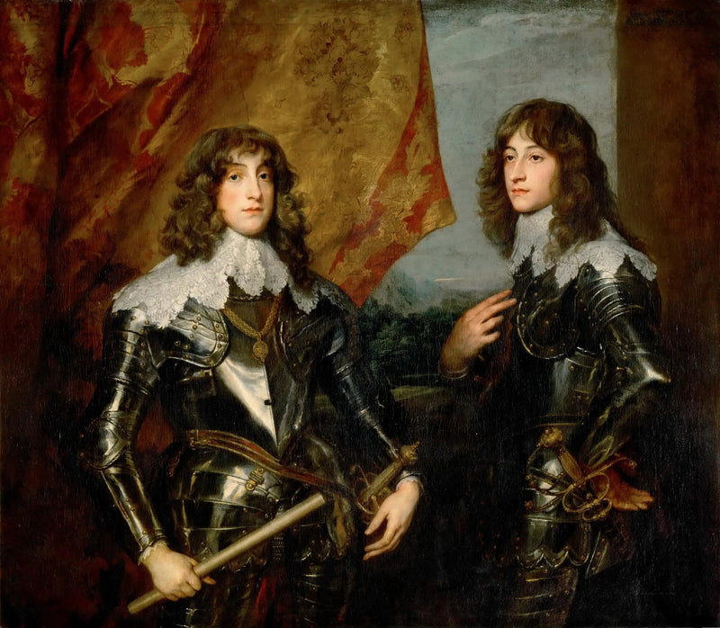 Portræt af paladinske prins - Antoine van Dyck