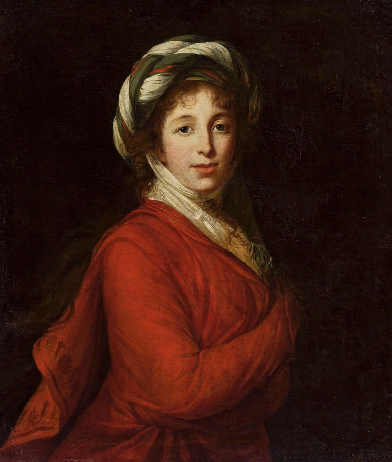 Portræt af Helena Radziwiłł født Przeździecka. - Élisabeth Vigée Le Brun