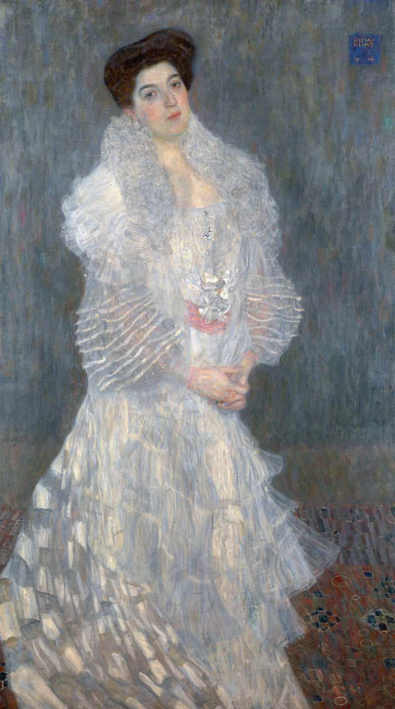 Portræt af Hermine Gallia - Gustav Klimt