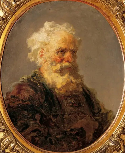 Portræt af ældre mand - Jean-Honoré Fragonard
