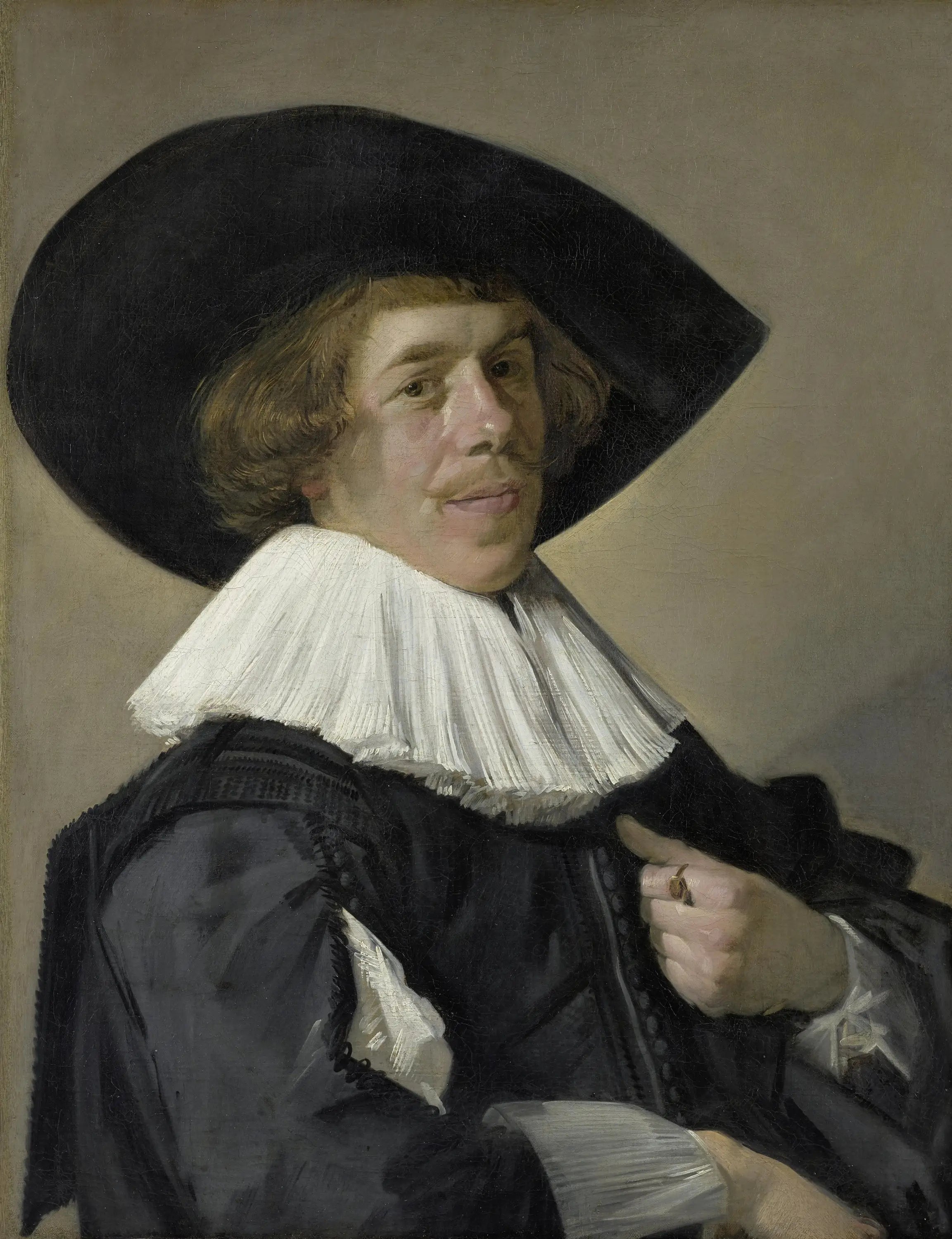 Portrait d’homme - Frans Hals - Alpha Reproduction