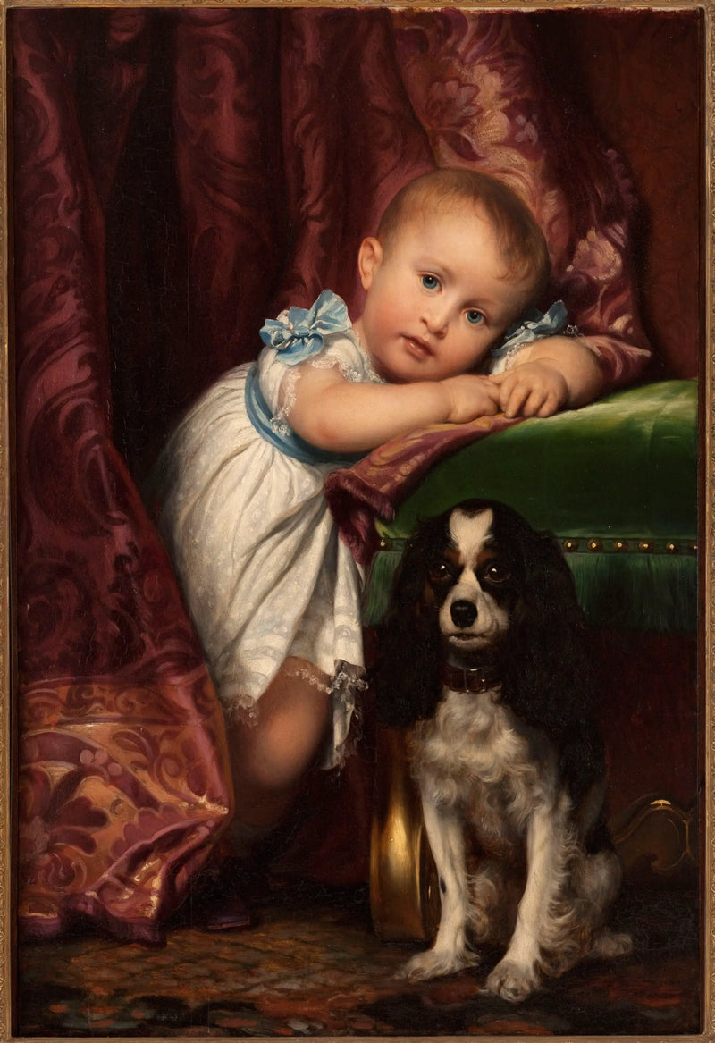 Portræt af Horace Delaroche - Paul Delaroche