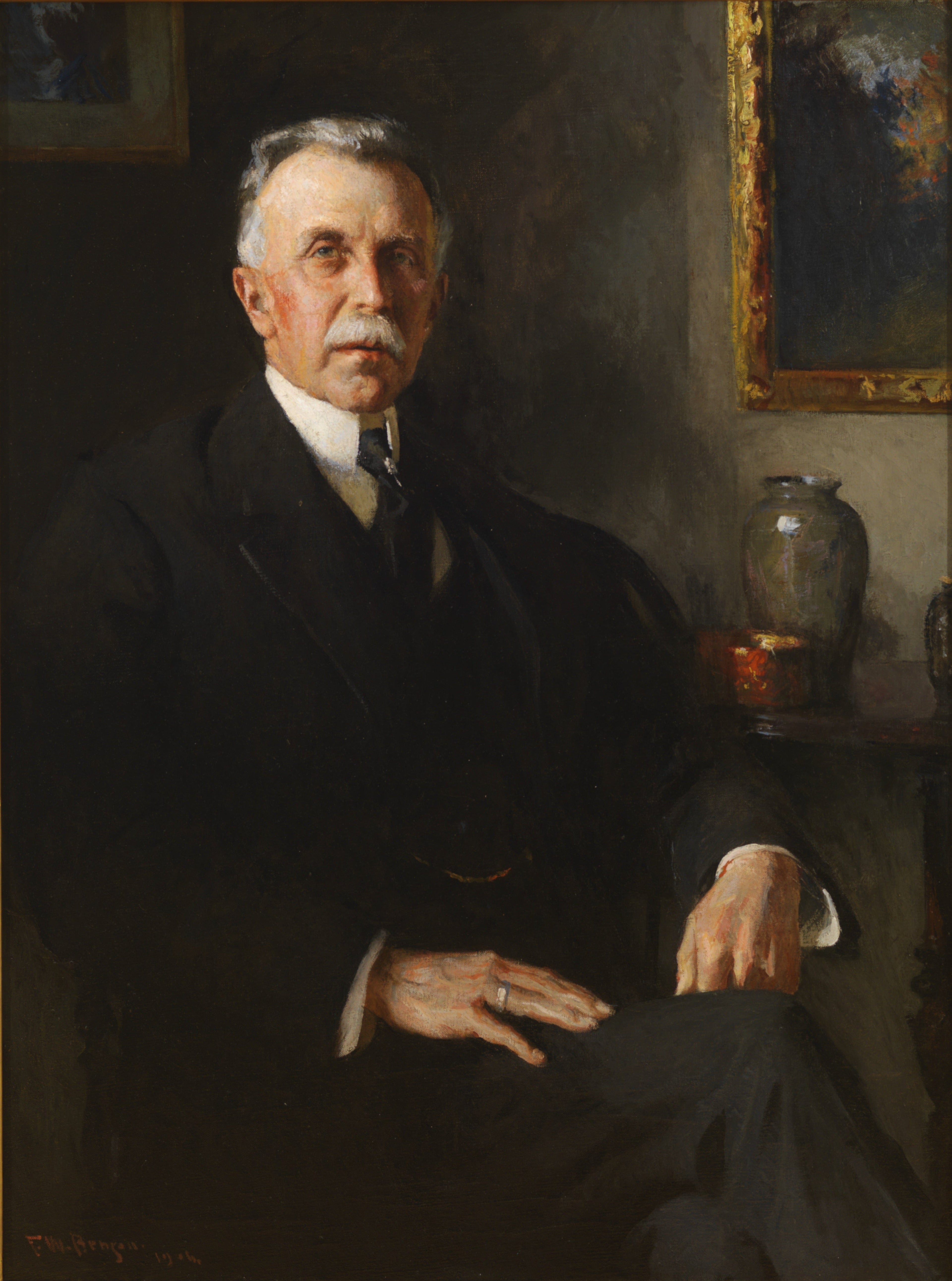Portrait d’Isaac C. Bates Esq. - Frank Weston Benson - Alpha Reproduction