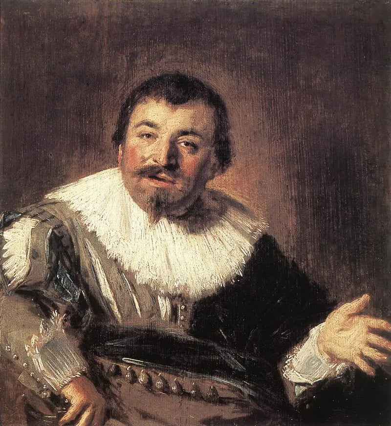 Isaac Massa-portræt - Frans Hals