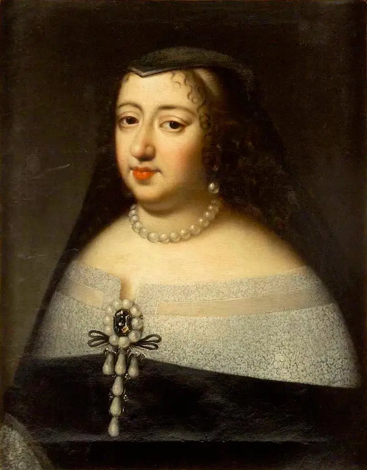 Portræt af Henriette af England - Jean Nocret
