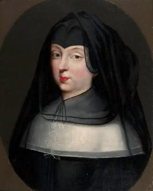 Portræt af Frøken de La Vallière - Pierre Mignard