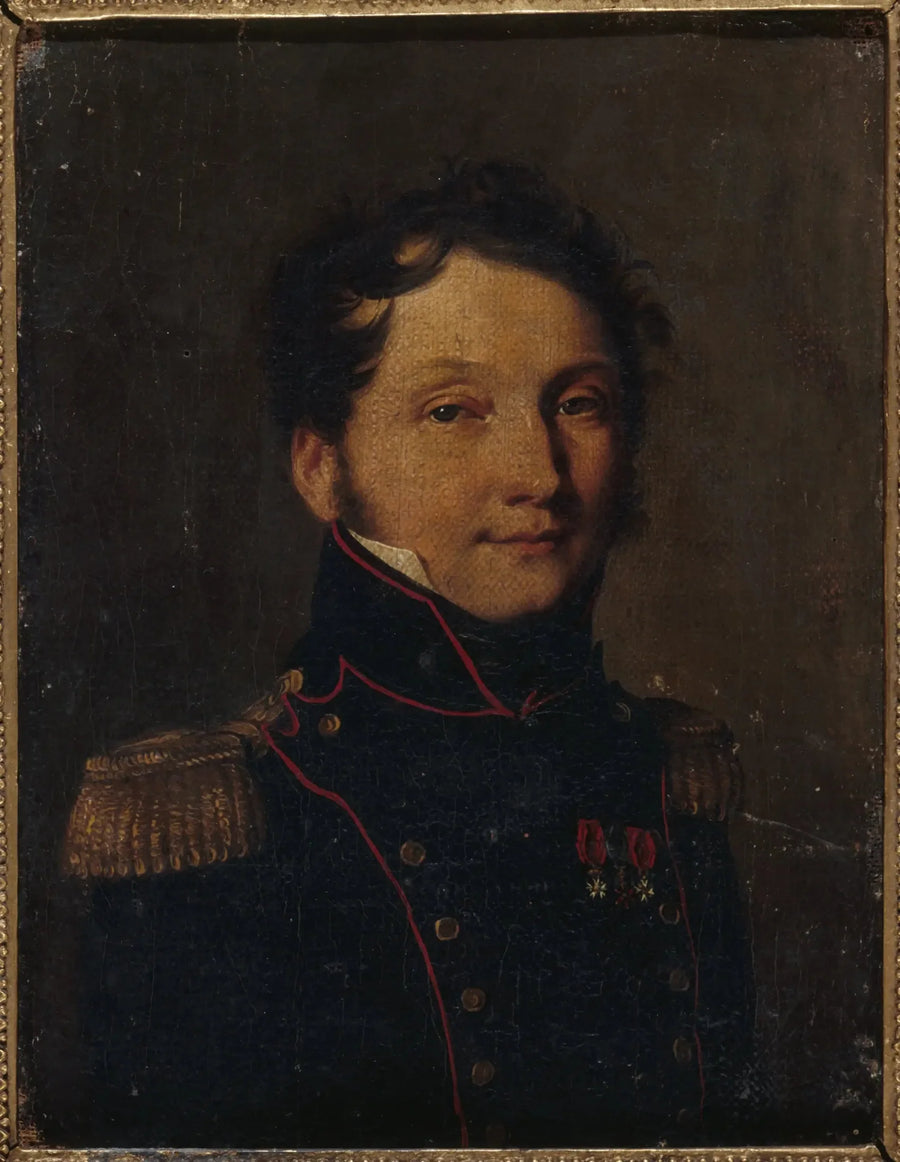 Portræt af kaptajn Jules Raulin - Louis-Léopold Boilly