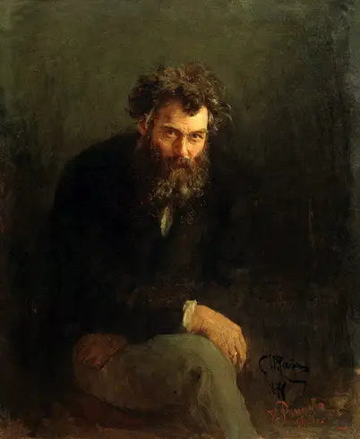 Portrait af Ivan Chichkine - Ilya Repin