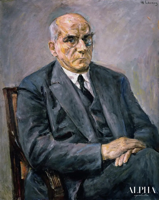 Portrait d'Otto Braun - Max Liebermann - Reproductions de tableaux et peintures haut de gamme