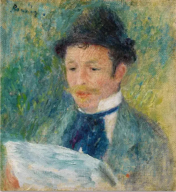 Portræt af baron Barbier - Pierre-Auguste Renoir