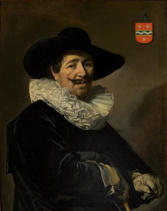 Portræt af kaptajn Andries van Hoorn - Frans Hals