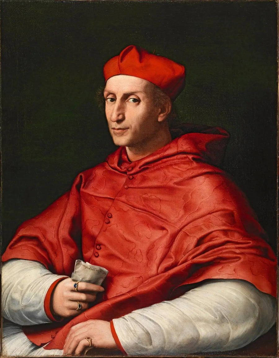 Portræt af kardinal Bibbiena - Raphael Sanzio