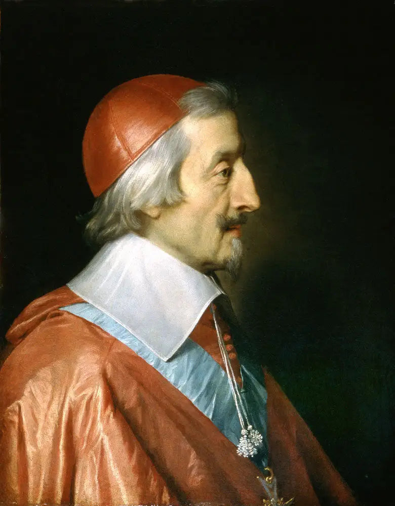 Portræt af kardinal Richelieu - Philippe de Champaigne