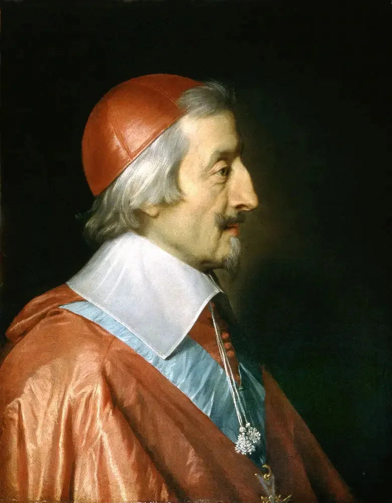 Portræt af kardinal Richelieu - Philippe de Champaigne