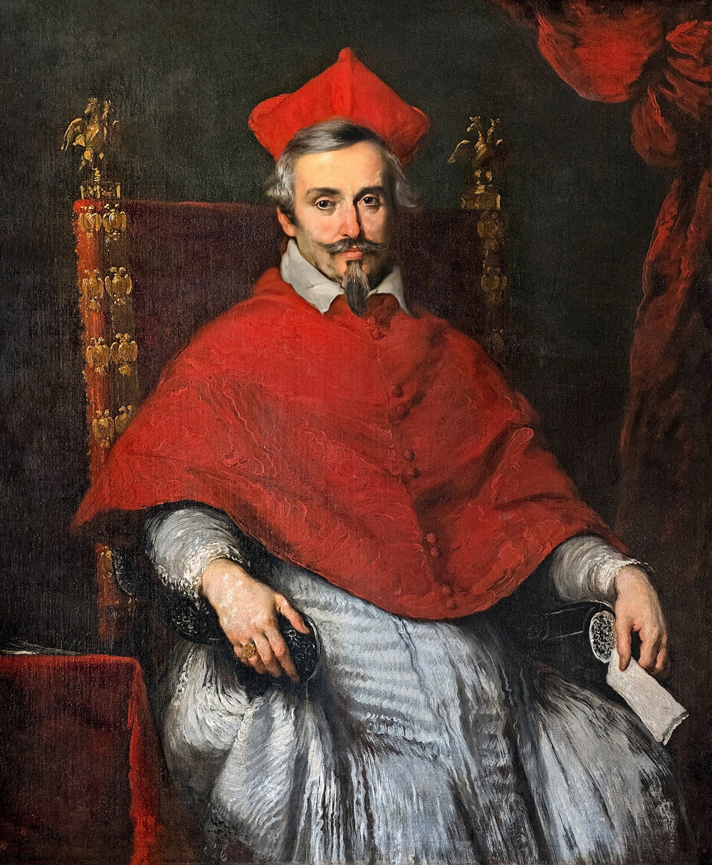 Portrait du Cardinal Federico Corner - Bernardo Strozzi image 1 reproduction artisanale de tableau