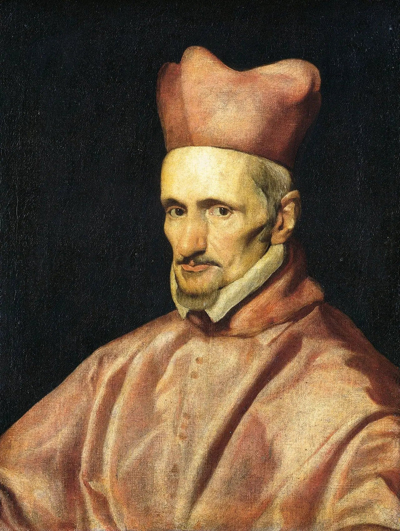 Portræt af kardinal Gaspar de Borja y Velasco - Diego Velázquez