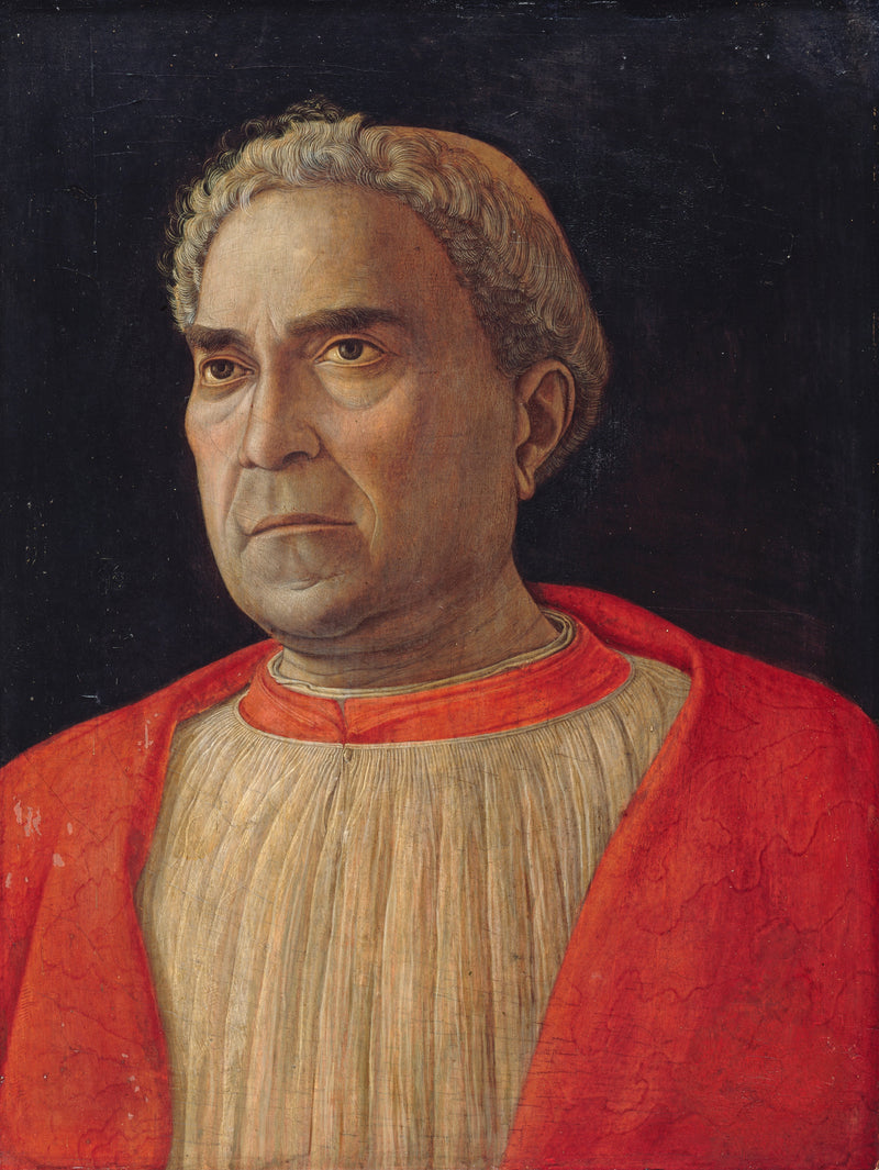 Portræt af kardinal Ludovico Trevisan - Andrea Mantegna