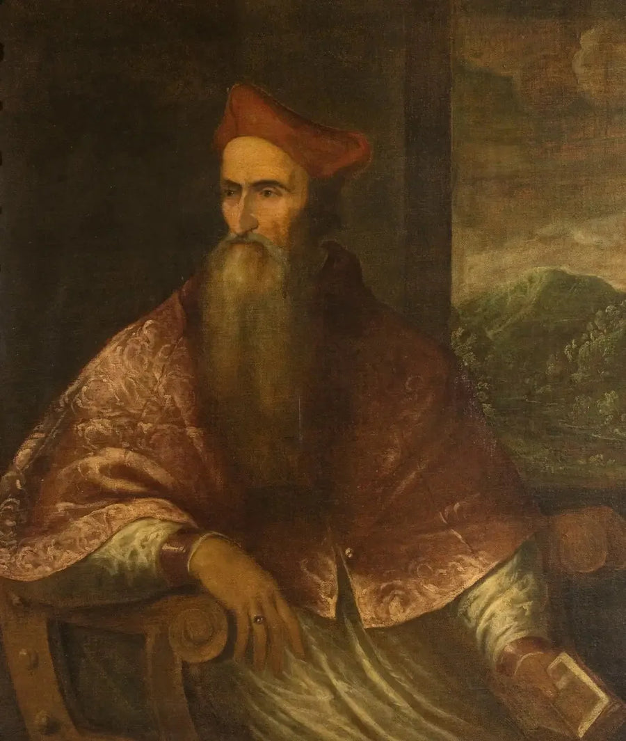 Portræt af kardinal Pietro Bembo - Titian